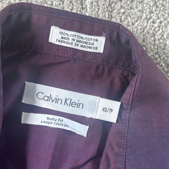 Calvin Klein Purple and Black Casual Shirt Trio - Picture 5 of 7